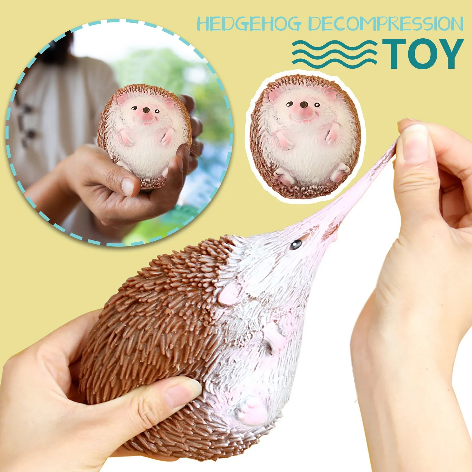 

Hedgehog Breathable Ball Decompression Toys Men And Women Decompression Toys 50ml