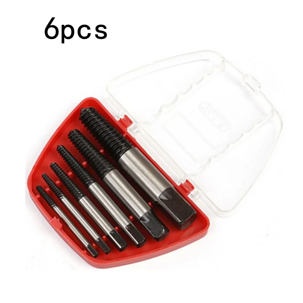 

Screw Extractor Broken Speed Out Damaged Bolt Remover Tools Drill Bits Guide Set Guide Set Broken Bolt Remover Easy Out Set