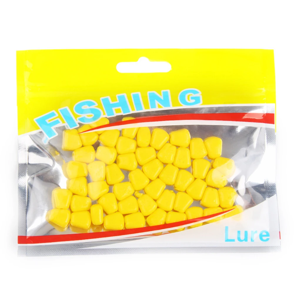 Рыболовные приманки Кукурузные мягкие гранулы желтый цвет мягкая рыболовная