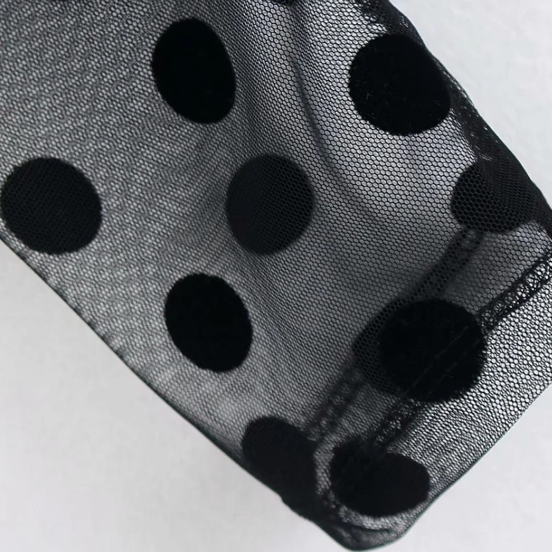 Новая женская сексуальная прозрачная сетчатая вязанная короткая рубашка в стиле