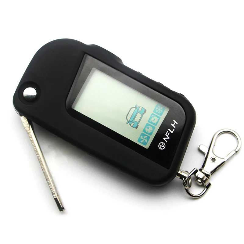 Keychain Starline A93 Vertical Remote Controller With Key Uncut Blade For Two Way Car Alarm Folding Flip | Автомобили и мотоциклы