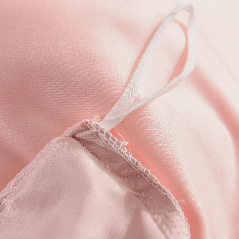 Роскошный шелковый набор Liv-Esthete в европейском и розовом цвете Шелковый комплект