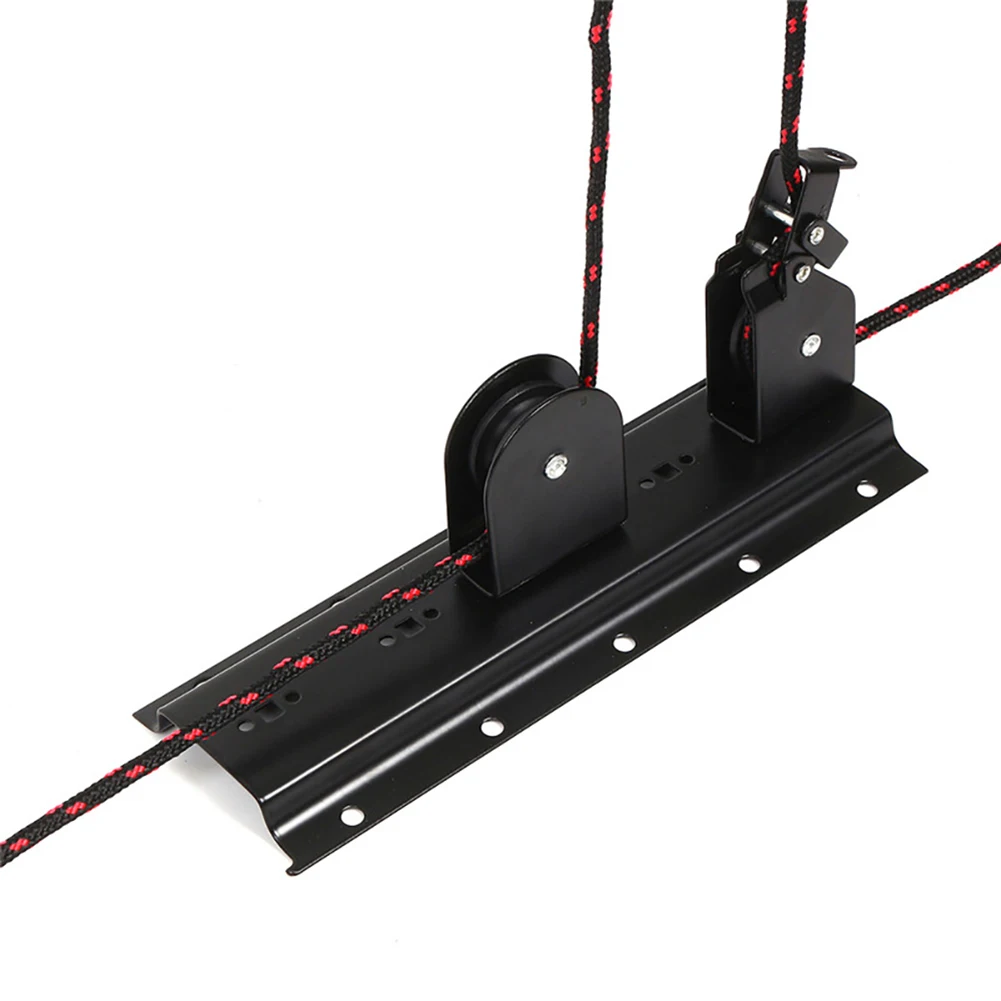 Велосипед подъемный крюк шкива гараж потолок металлических велосипеда Дисплей