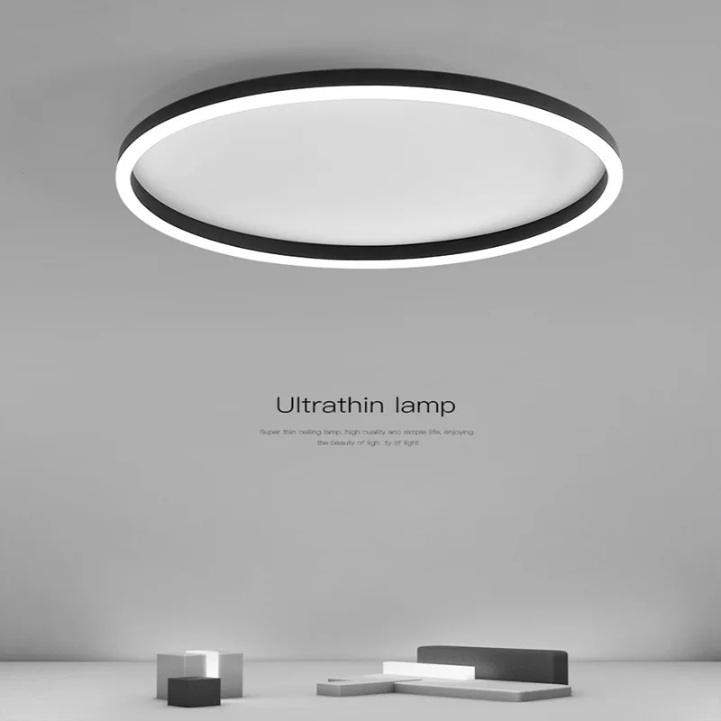 $29.00 Simple Round Bedroom Led Ceiling Lamp Modern Home decor lampen Nordic Living Room Lights Lighting Minimalist Ins Room Study Lamp