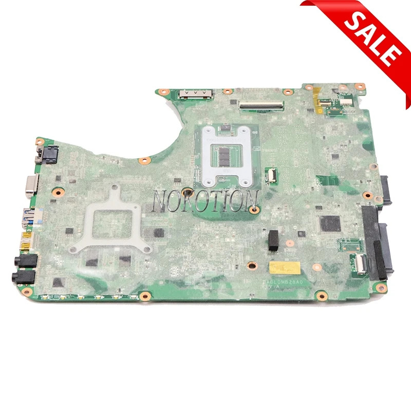 NOKOTION для ноутбука Toshiba Satellite L755 L750 Материнская плата ноутбука A000081620 DABLDDMB8D0 HM65 DDR3 GT525M 1 Гб