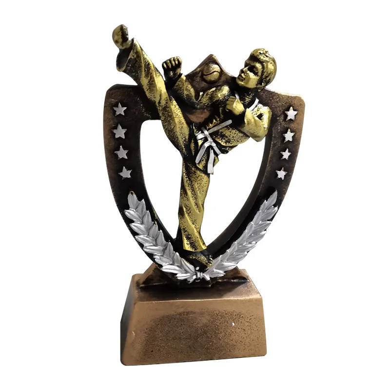 Творческий Классический тхэквондо блокируя плитка Изделия из смолы украшения