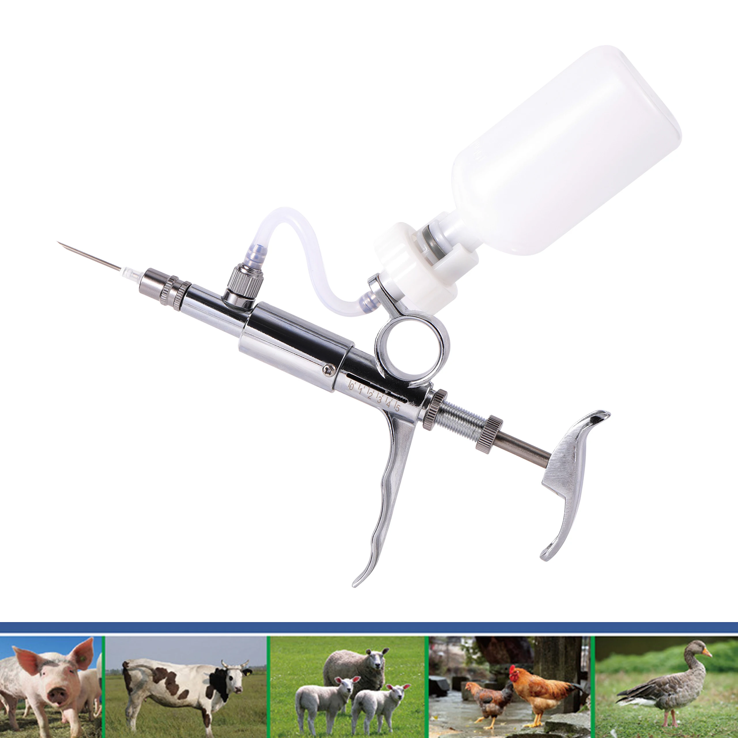 0 5 ~ мл автоматический скота шприц непрерывного действия ветеринарное