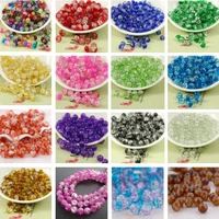6mm8mm exquisite glass popcorn beads diy bracelet earrings pendant necklace accessories home decor etc