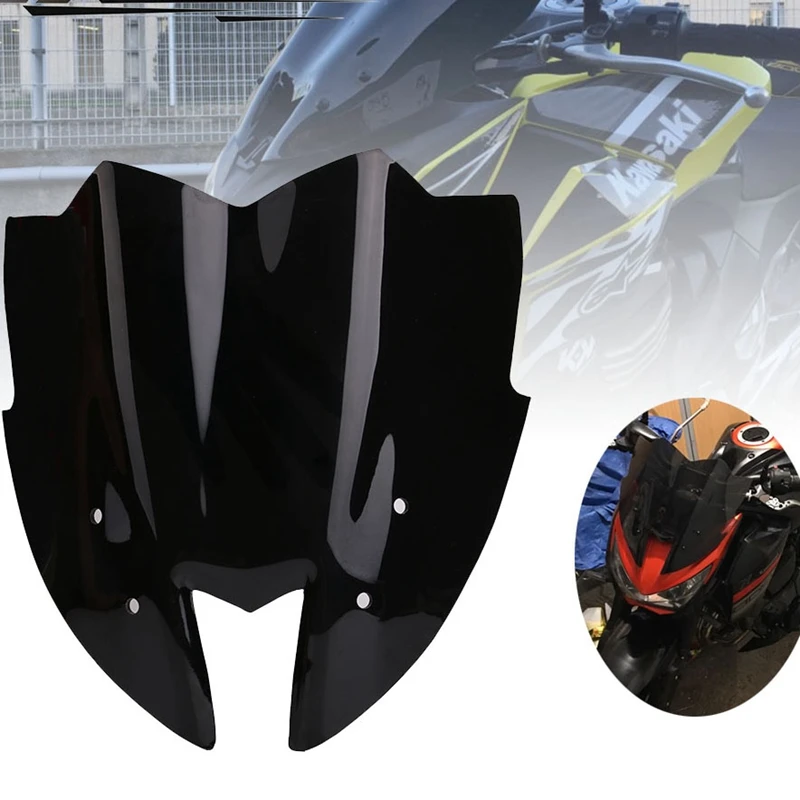 Переднее лобовое стекло мотоцикла передний кожух ветрового козырька для Kawasaki