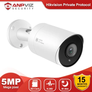 anpviz 5mp poe ip camera outdoor security audio weatherproof ip66 cctv surveillance network cam h 265 remote view danale free global shipping
