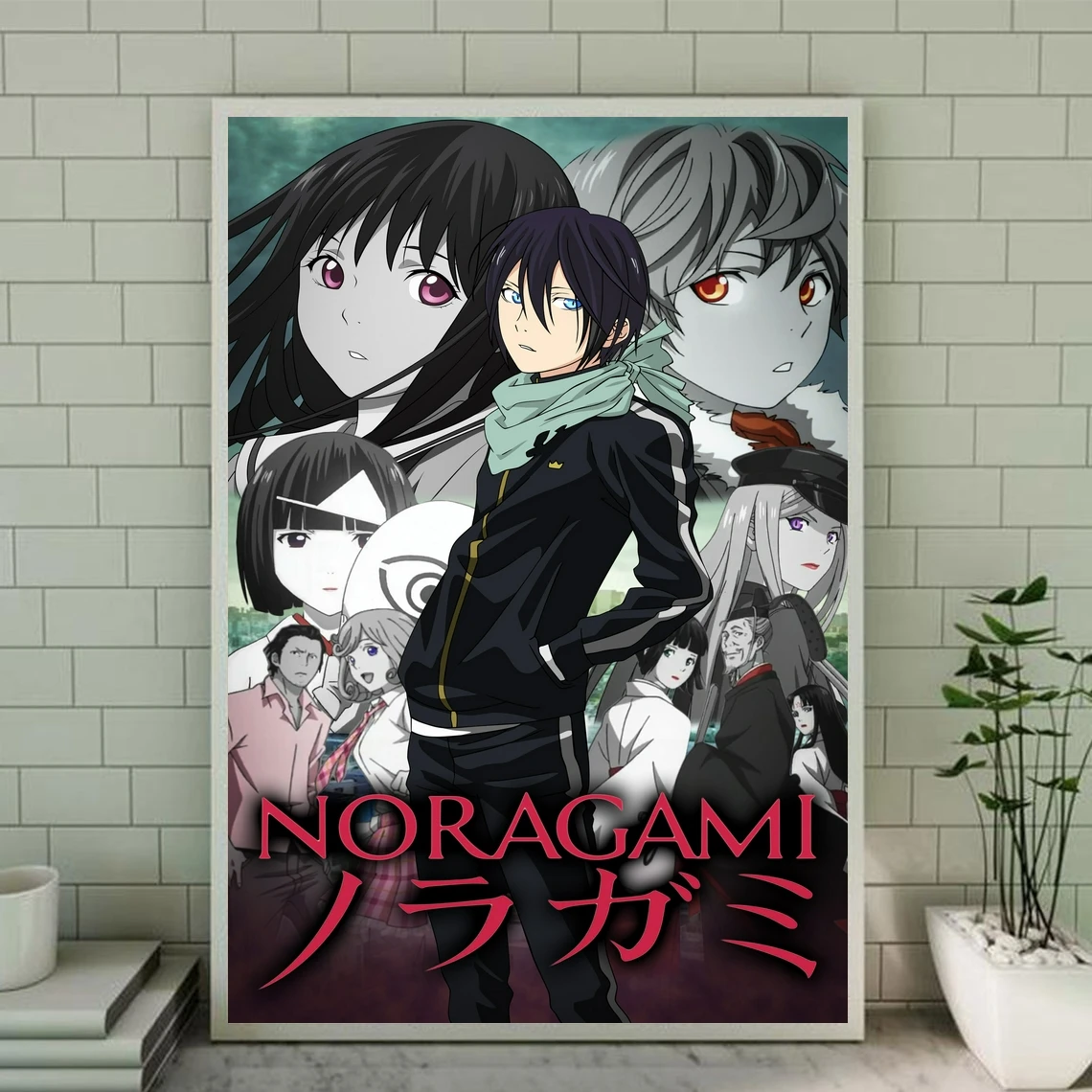 

Постер аниме норагами арагото, плакат из японского аниме, постер на холсте, принты для украшения дома, картина (без рамки)