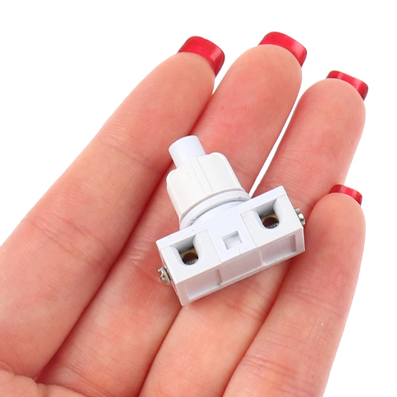 10pcs Lamp Electrical Fittings With Nut Micro-motion Small Switch Button | Обустройство дома