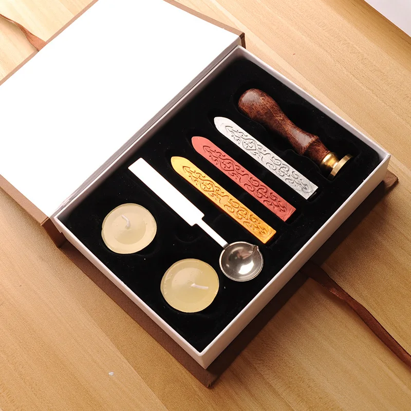 Горячая Распродажа Набор восковых штампов письмо благословение вампир