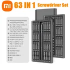 Xiaomi 63 в 1 Набор отверток Precision Phillips Torx Магнитные биты Портативный ремонтный ручной набор инструментов для ноутбука Мобильный телефон