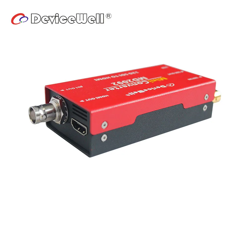 Мини-преобразователь сигнала DeviceWell MD2092 4K 1080P 12G в 3G SDI / HD HDMI-кабель, видеоконвертер для UHDIV/FHDTV/HDTV/SDTV