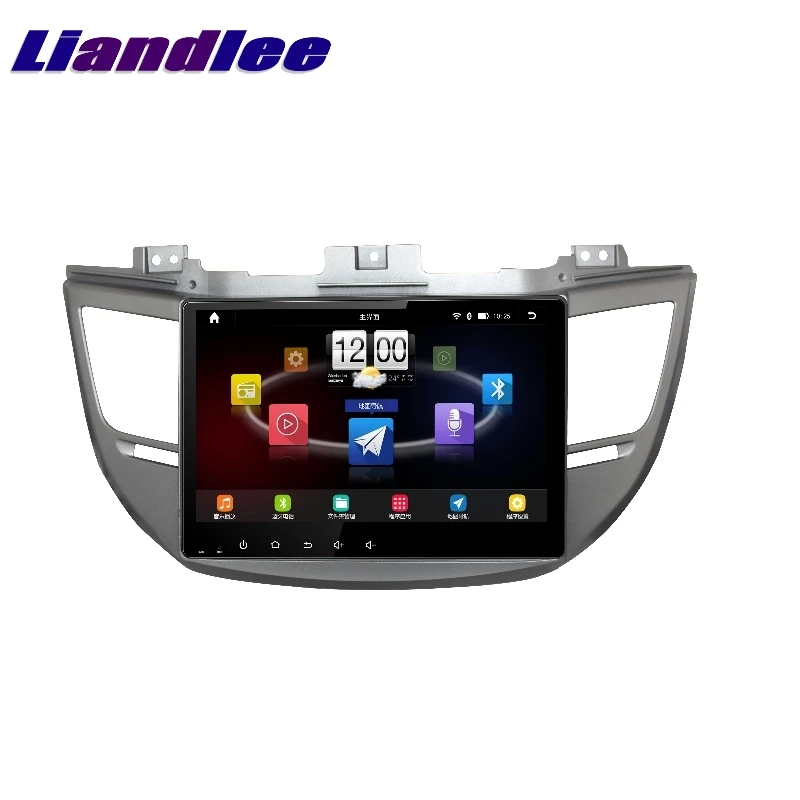 Автомагнитола LiisLee для Hyundai Tucson TL 2015 ~ 2020 мультимедийный ТВ DVD GPS Hi-Fi радио стерео