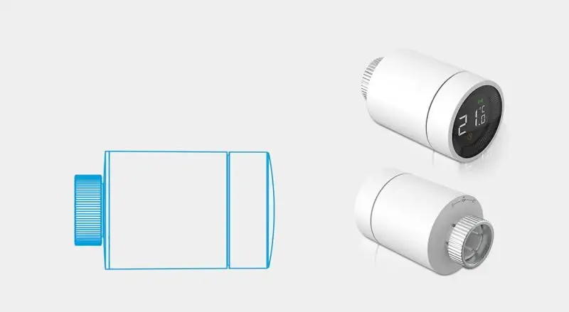 

1/2/3/4/5/6pc Tuya WiFi Smart Zigbee Thermostat Radiator Valve Actuator Programmable Temperature Controller Automation Modules