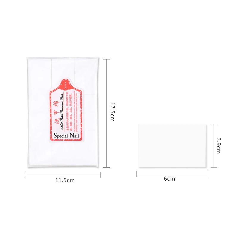 Одноразовые стерильные салфетки для ногтей хлопковые многофункциональные