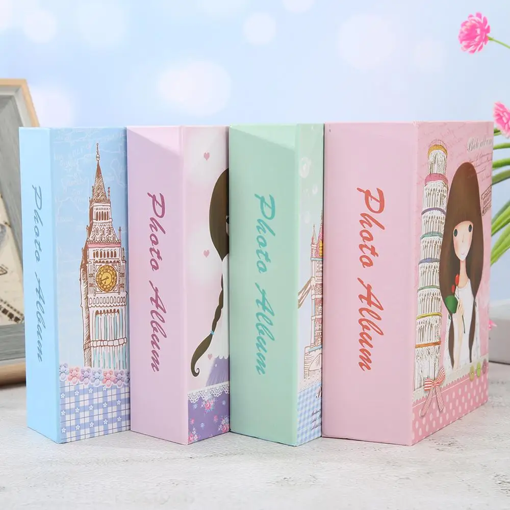 6 дюймовый модный фотоальбом 100 листов чехол для хранения семейных свадебных