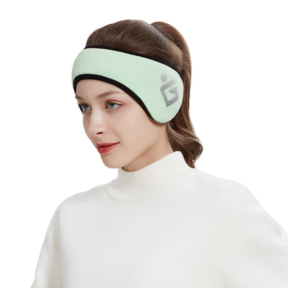 

Уличный спортивный напульсник с бархатной подкладкой, теплый ободок для волос, зимний головной убор для бега, катания на лыжах, походов