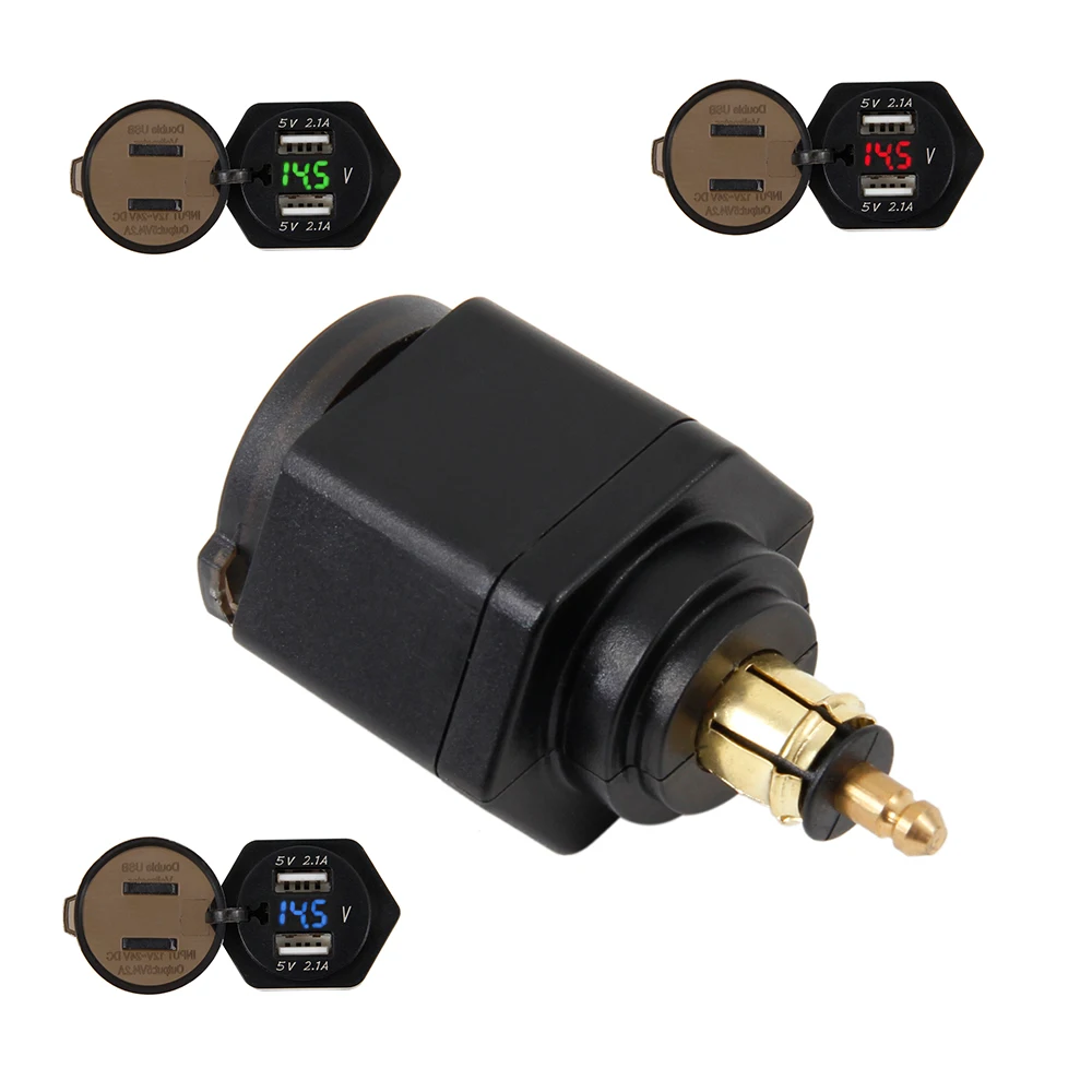 USB порт зарядное устройство адаптер цифровой дисплей вилка для BMW F800GS F650GS F700GS R1200GS