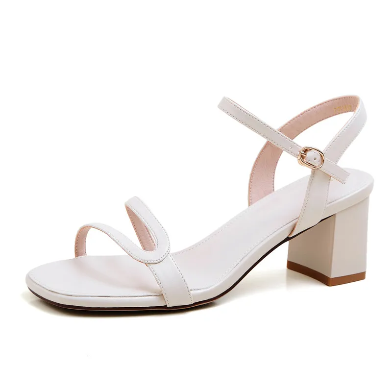 MORAZORA/Модные женские босоножки больших размеров 33-43 Женская обувь на высоком