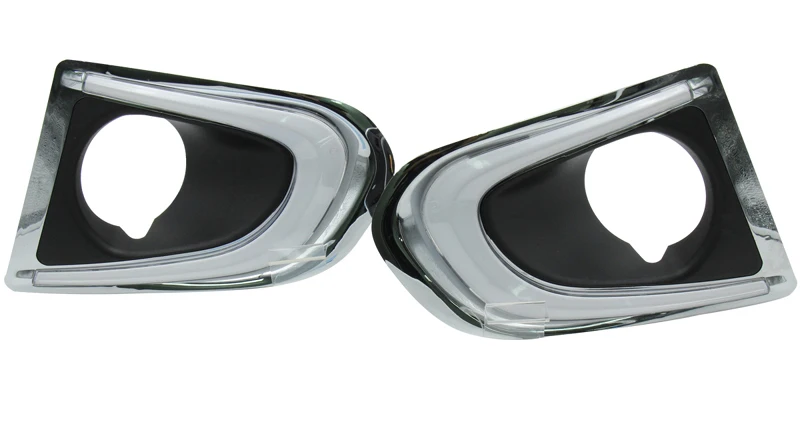 

2pcs For Chevrolet Trax 2014-2016 LED Daytime Driving Running Light DRL Car Fog Lamp 6000K White Turn Yellow Turn Blue Light