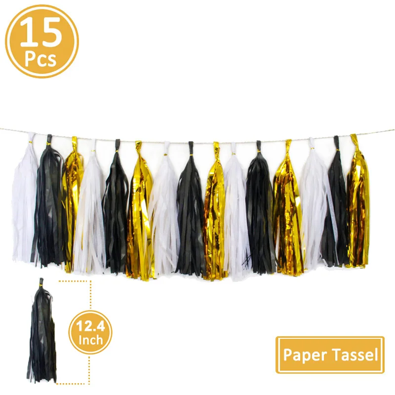 tassel Воздушные шары из фольги с новогодним Рождеством вечерние украшения для дома украшения Санта Клаус дерево снеговик - Цвет: tassel