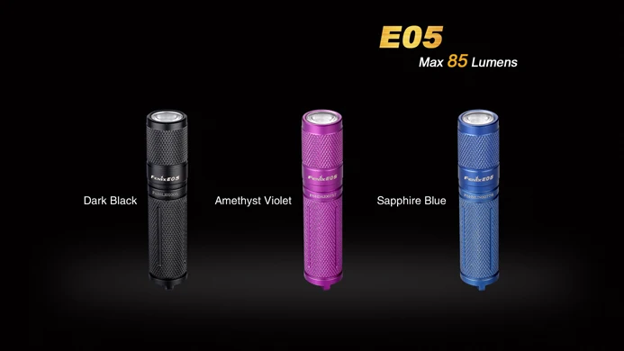 FENIX E05 Edition Cree XP-E2 светодиодный Flshlight 3 режима 85 люмен на 1* AAA аккумулятор