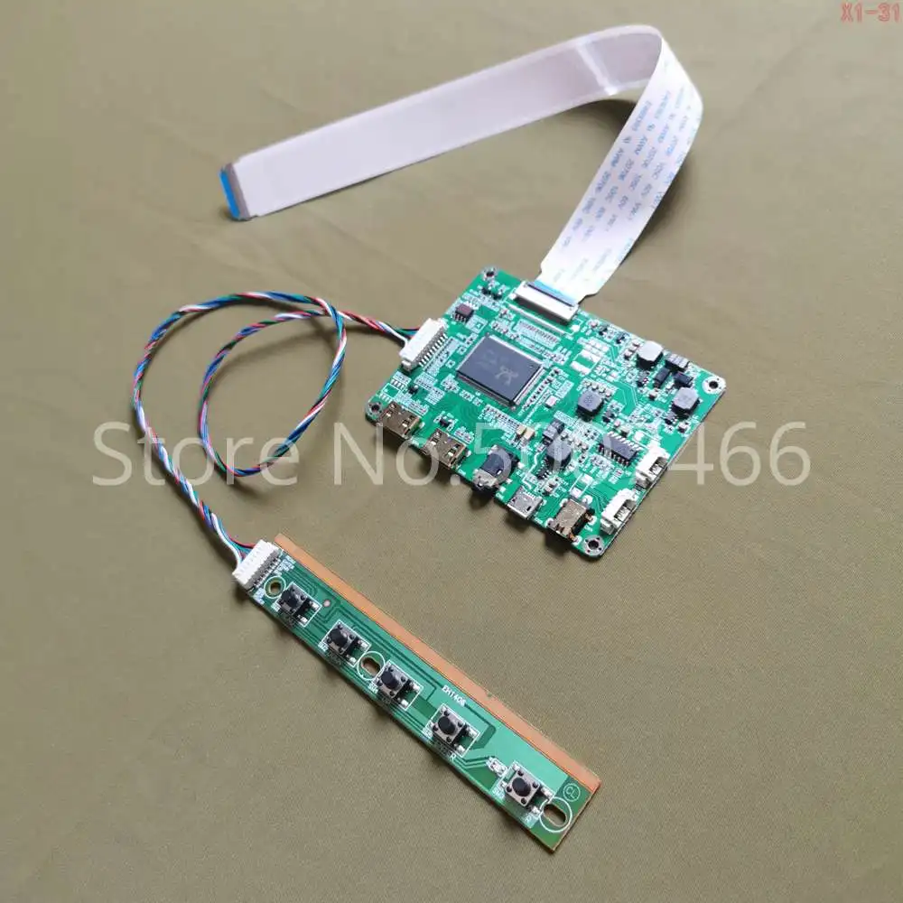 

For N156HGE-EB1/EB2/EBB/EG1 2mini 5V Micro USB Laptop Screen WLED 30-Pin EDP 1920*1080 LCD Monitor Controller Board DIY Kit