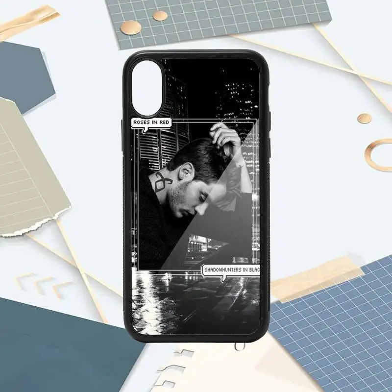 

Series Shadowhunters TV Phone Case PC for iPhone 11 12 pro XS MAX 8 7 6 6S Plus X 5S SE 2020 XR