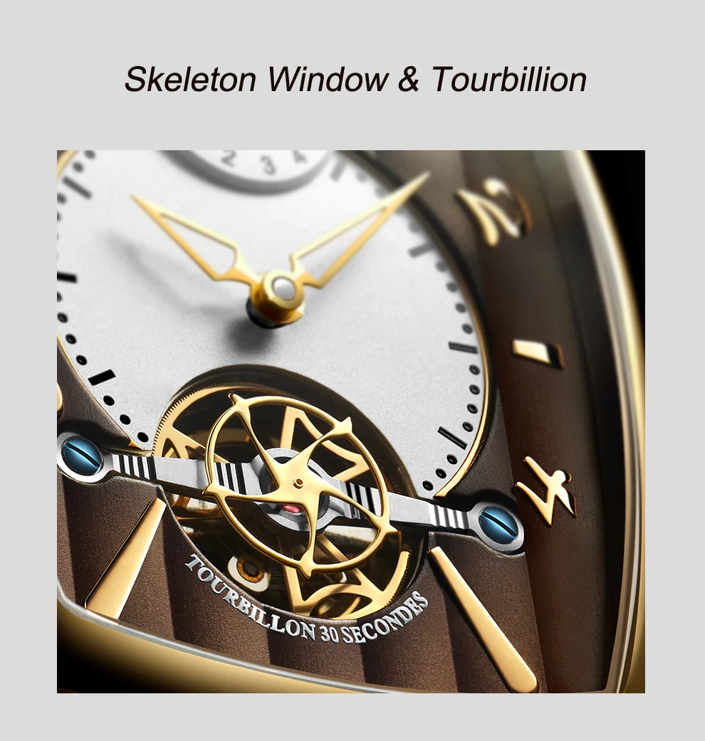 Автоматические механические часы Nesun Tourbillion, часы со скелетом, мужские роскошные Брендовые мужские часы, водонепроницаемые, relogio masculino N9039-3
