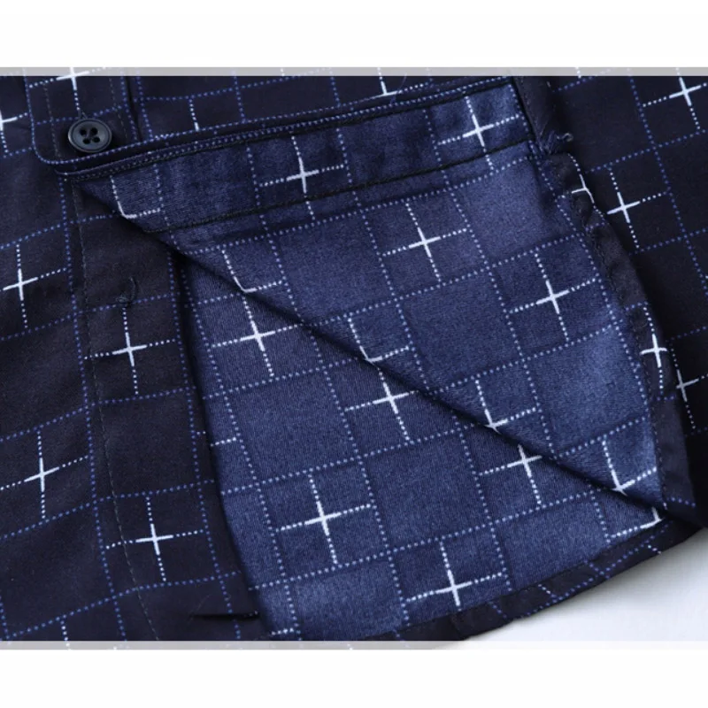 

45KG-120KG Summer Mens Short Sleeve Shirts Casual Plaid Shirts Regular Fit Mens Clothing Fashion Social Camisa 5XL 6XL 7XL