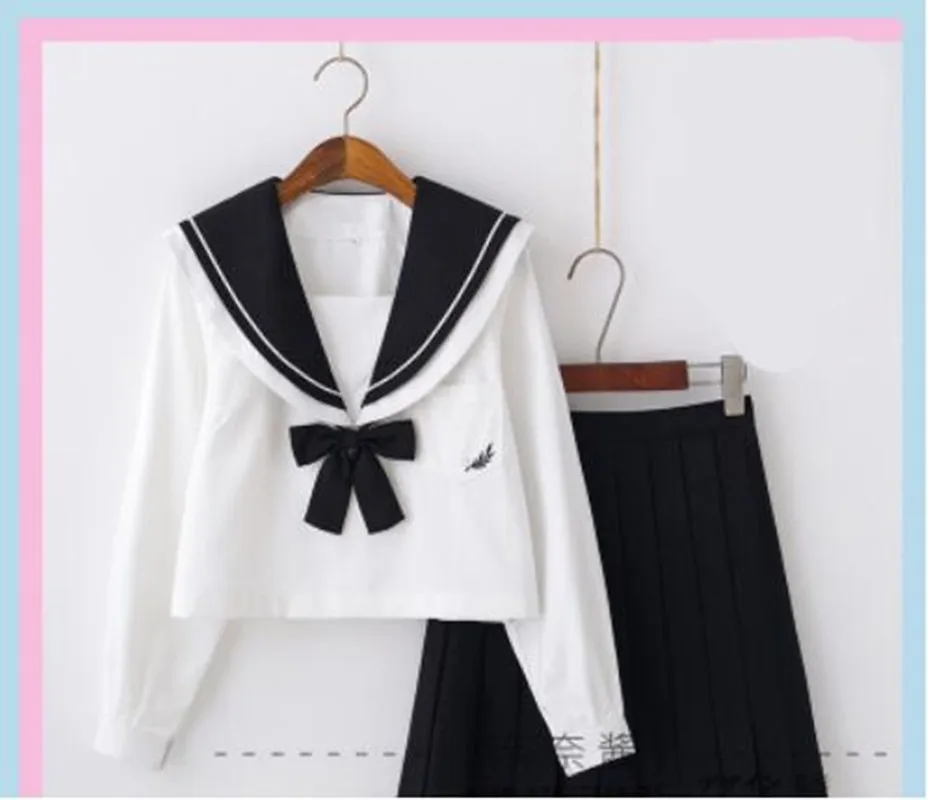 Школьная форма Jk милый Повседневный матросский костюм для девочек платье Jpanese