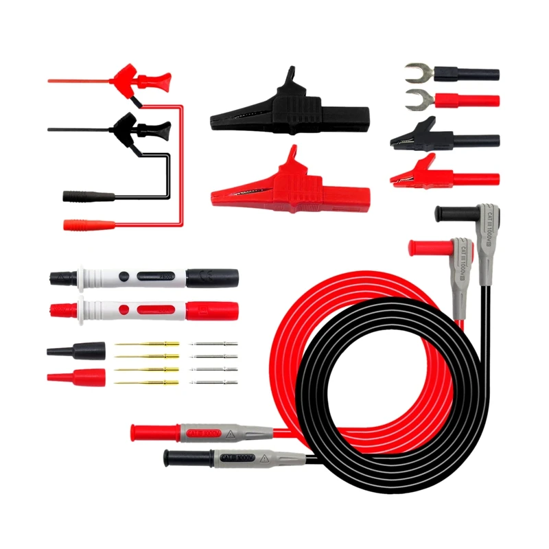 22 шт. мультиметр тест комплект для электрических мульти тестовых er проводов