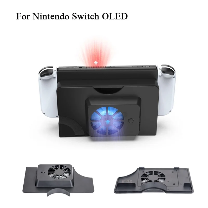 

Держатель вентилятора с поддержкой типа C для игровой консоли Nintendo Switch OLED