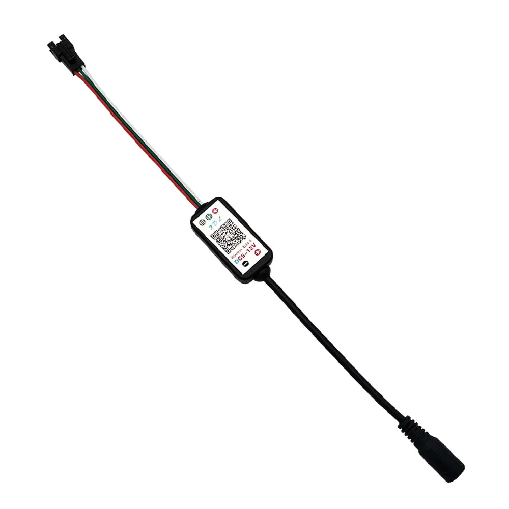 DC5-12V 192 Вт 3Pin Pixel Smart IC RGB светодиодный bluetooth контроллер для WS2811 WS2812 SK6812 | Лампы и
