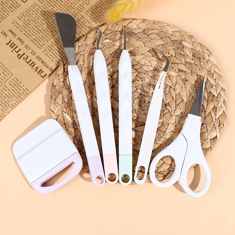 Набор для рукоделия виниловая искусственная кожа кардсток ремесло базовый набор