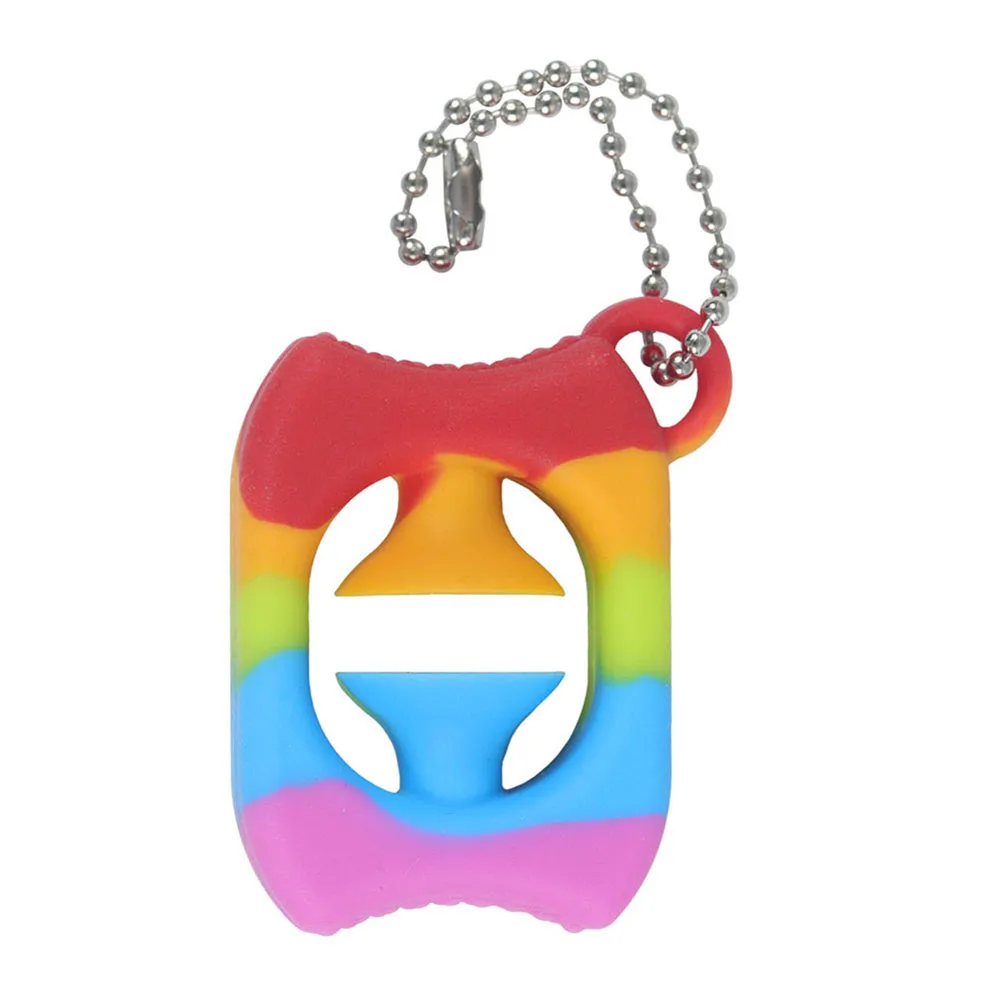 

Радужный ручной захват, антистресс, игрушки для взрослых, прямоугольный сенсорный фигурный захват, расслабляющая мышечная игрушка