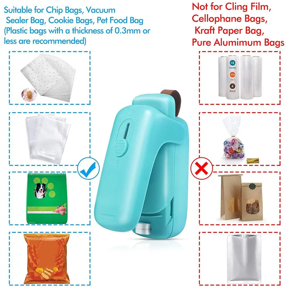 Портативная бытовая машина для быстрого запечатывания ручная раздвижных крышек