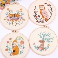 animal series embroidery kit cross stitch diy needlework beginners handicraft home pastime chinese creative exquisite gift