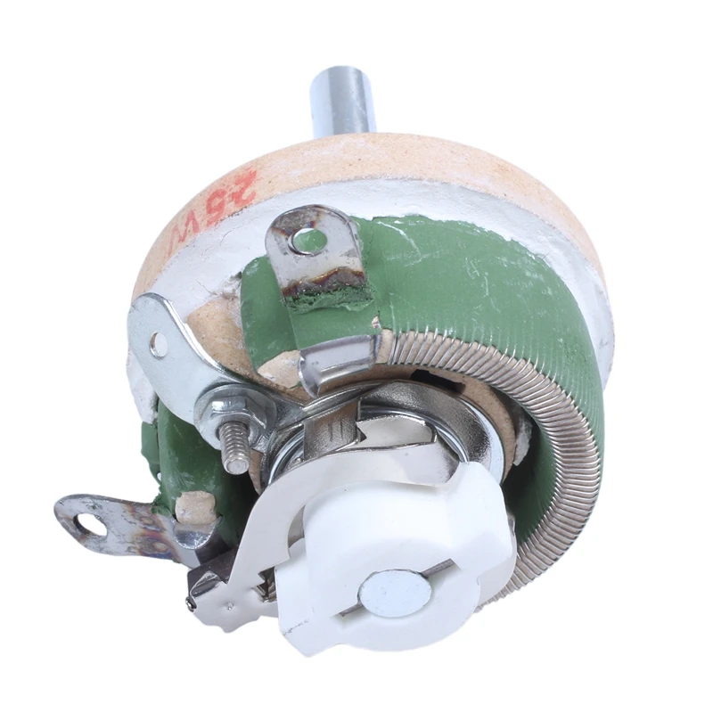 Одноповоротный резистор 25 Вт 30 Ом Регулируемый конический Керамический дисковый