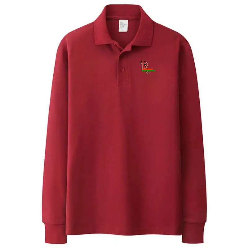 Высокое качество 2020 новый дизайн мужские поло рубашки Толстые 100% хлопок с