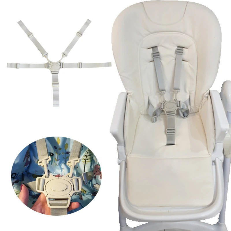 

Детский Универсальный 5 точечные ремни безопасности стульчик для кормления, безопасный ремень для ремней безопасности для коляски Коляска ...