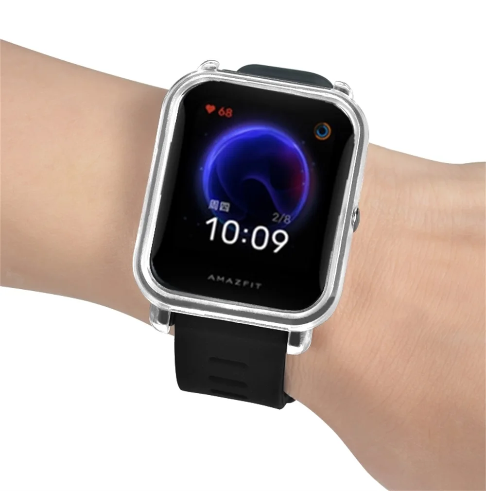 Защитный чехол из ТПУ Для Xiaomi Huami Amazfit Bip U Pro / Lite GTS 2 Mini | Электроника