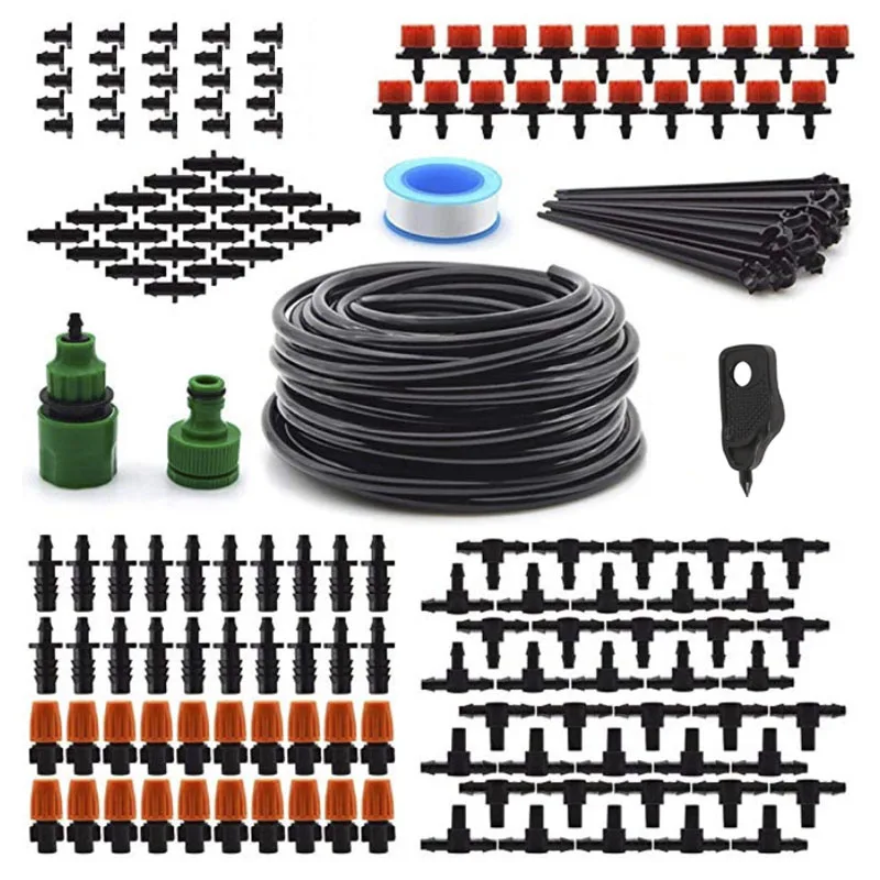 DIY Сад Микро капельного орошения полива системы сада набор горшечных растений