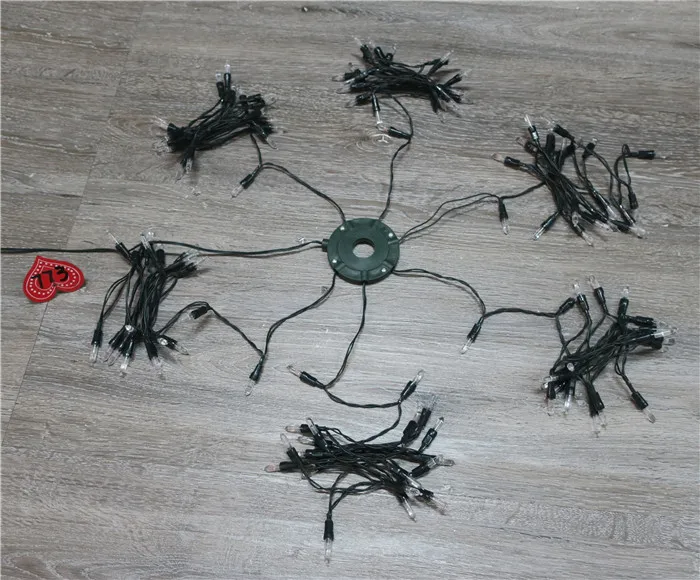 Comprare La Stringa Delle Luci Della Decorazione Dell'albero Di Natale Ha Condotto Il Paralume Dell'albero Di Natale Fornisce La Disposizione Principale Lanterna Della Decorazione Di Natale