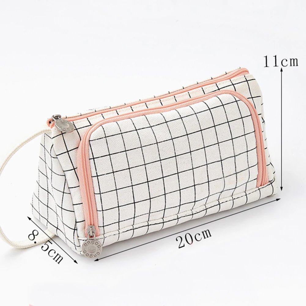 

Pouch Pencil Case Stationery Bag Holder for Middle High School Office College Student Girl Women Adult Teen For school Gift