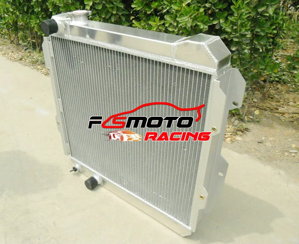 Красный шланг + алюминиевый радиатор вентилятор для Toyota HiLux LN60 LN61 LN65 LN85 2 4 4WD 2L 1984-1991