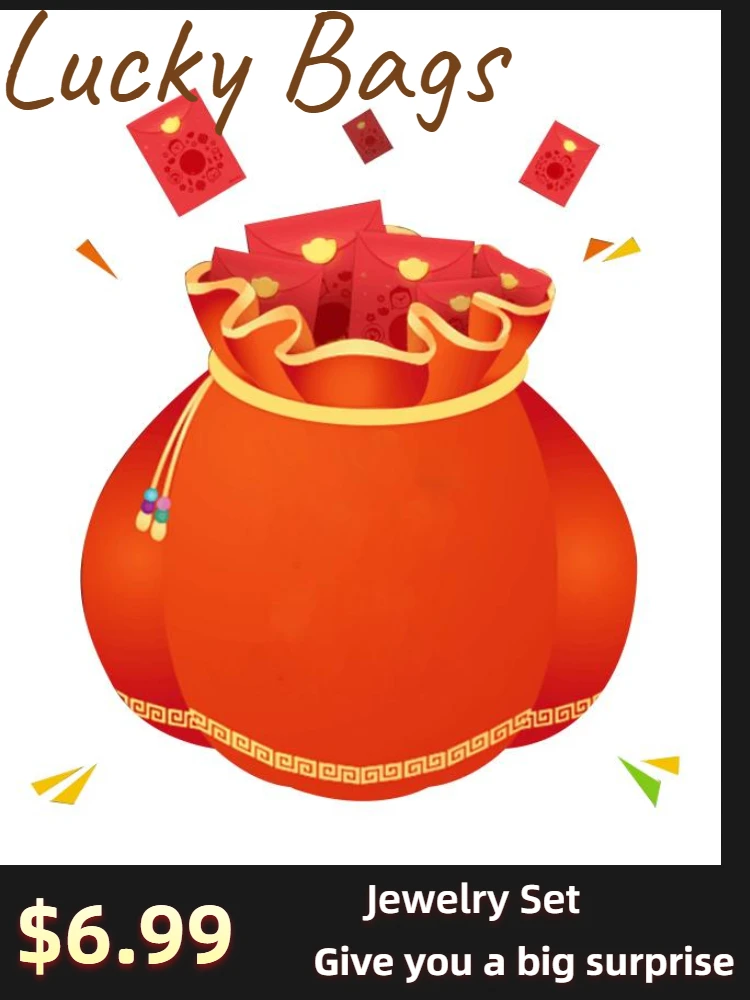 

AMC Big Surprise Lucky Box,Lucky Bag, Blind Box Jewelry Set For Women, You Will Get the Gift Excellent Value for Money